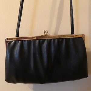 Vintage black handbag